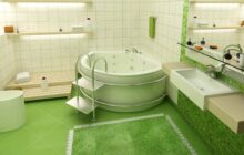 Как самостоятельно установить ванну на кафель