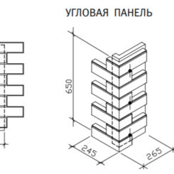 Отделка дома фасадными термопанелями с клинкерной плиткой